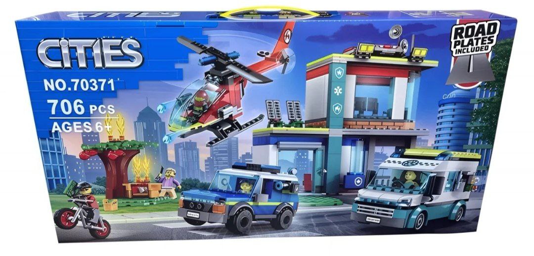 Конструктор блочный арт.70371