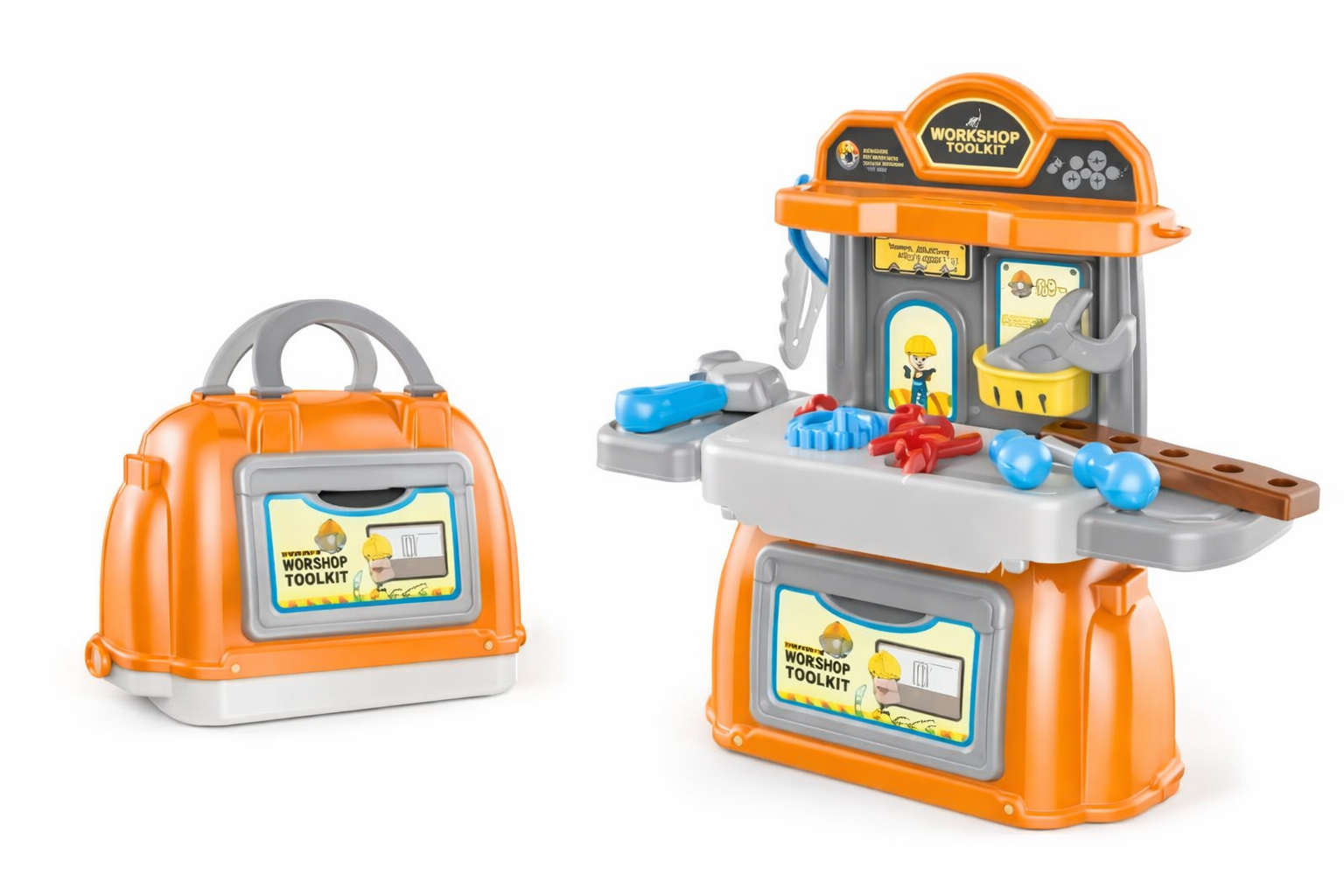 Набор строителя в чемодане арт.W835A