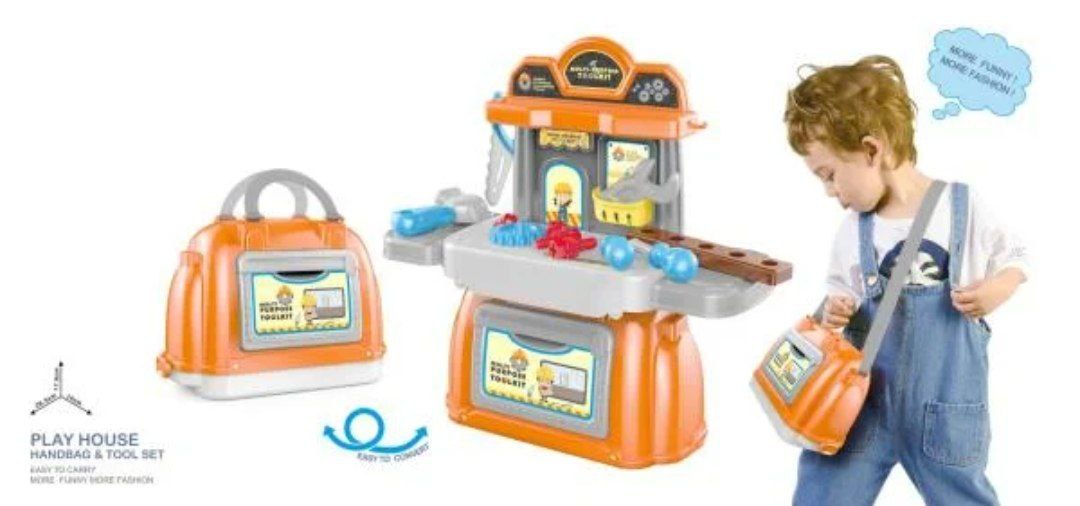 Набор строителя в чемодане арт.W835A