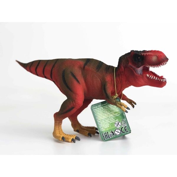 Игрушка пластизоль Играем вместе динозавр Тираннозавp 27*9*13см, хэнтэг в пак. в кор.2*36шт