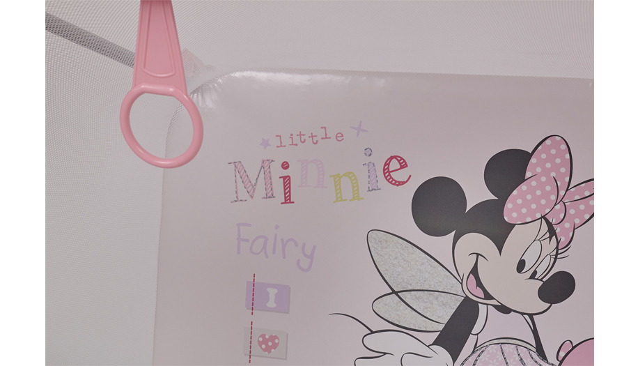 Манеж Polini kids Disney baby Classic, Минни Маус Фея, розовый (Вид 4)