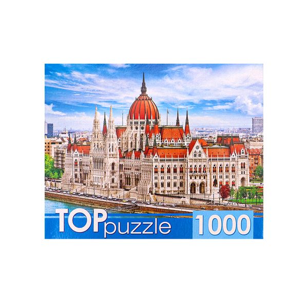 TOPpuzzle. ПАЗЛЫ 1000 элементов. ГИТП1000-4133 Венгрия. Здание парламента в Будапеште (Фото 1)