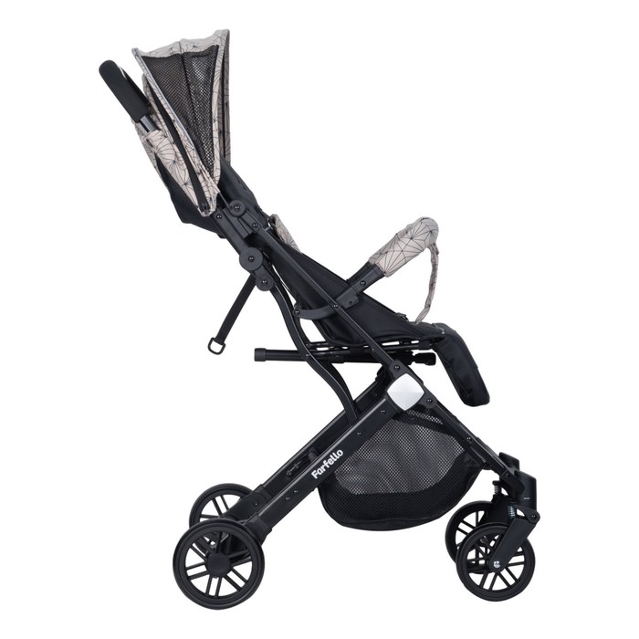 Коляска детская прогулочная Farfello Comfy Go (Tracery beige/ажурный бежевый) (Вид 5)