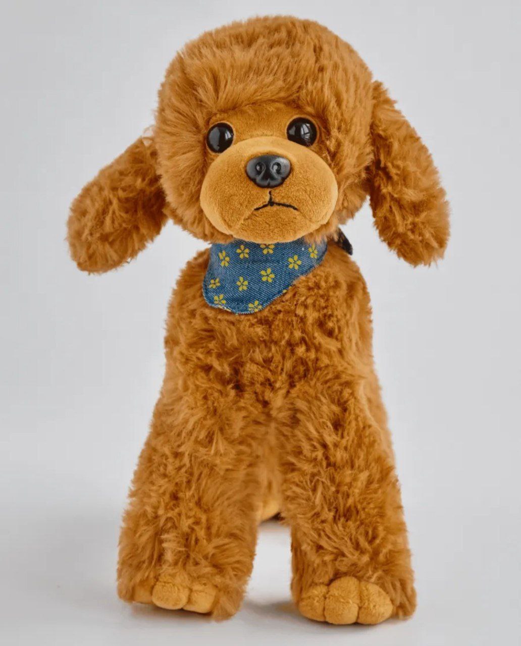 Мягкая игрушка Собачка, цвет рыжий,25 см