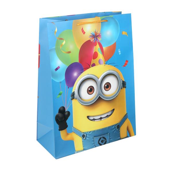 Пакет подарочный МАТОВЫЙ xl,персонаж в очках,140 гр/м2 ЧУДО ПРАЗДНИК PXL-128844-MIN