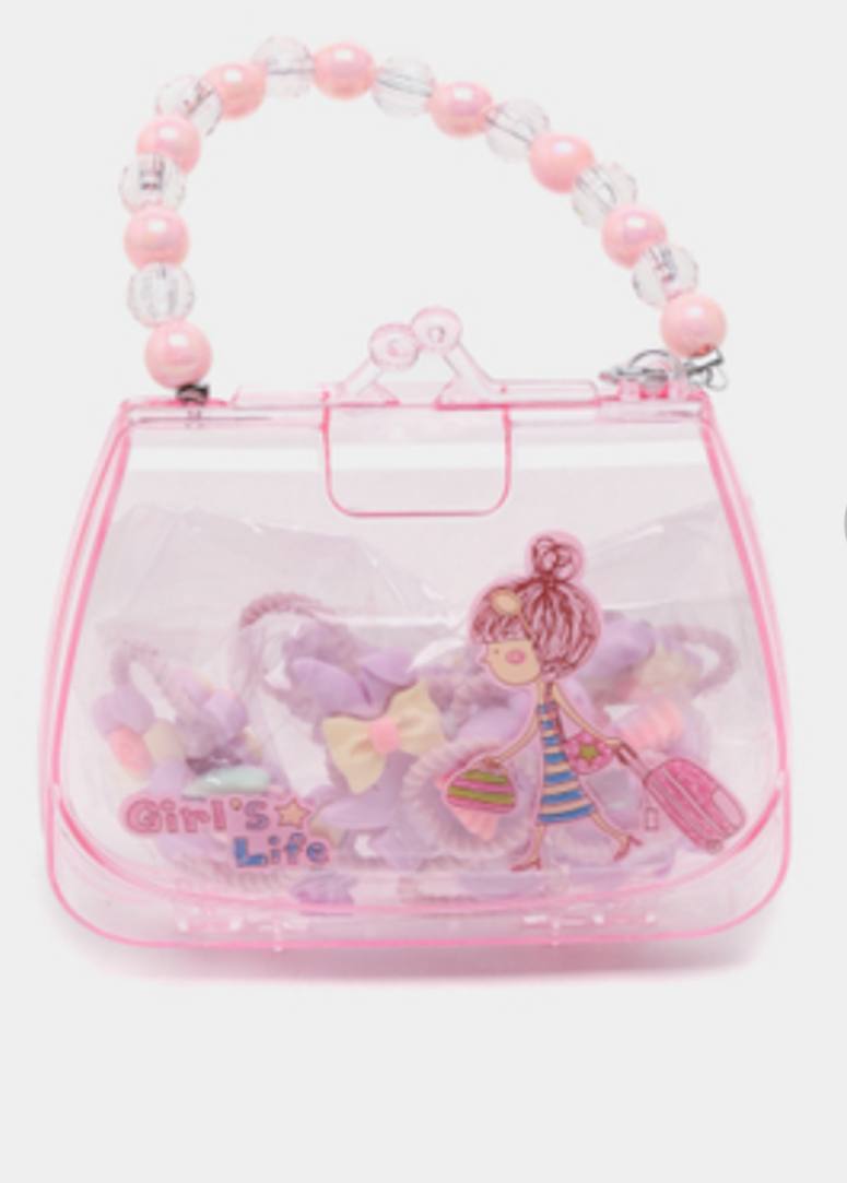 Набор для девочки сумочка с резиночками арт.TS-101