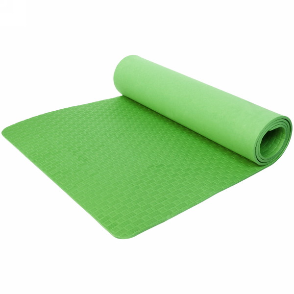 Коврик для йоги 7 мм 61х183 см Легкость, зеленый