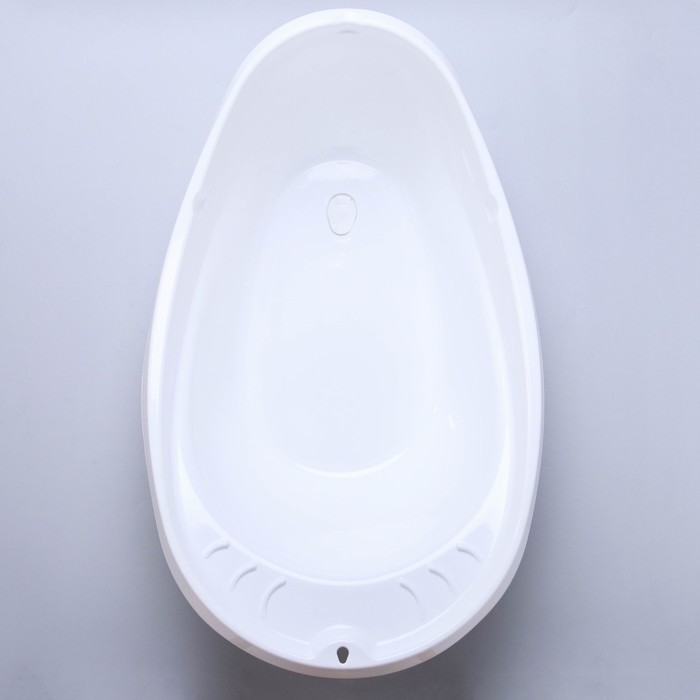 Ванночка со сливом 85 см., Буль-Буль, цвет белый, ковш МИКС 4407118 (Вид 2)