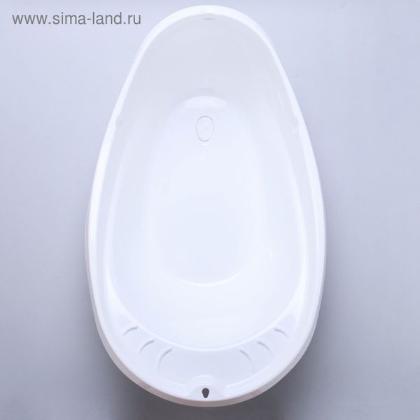 Ванночка со сливом 85 см., Буль-Буль, цвет белый, ковш МИКС 4407118 (Вид 5)