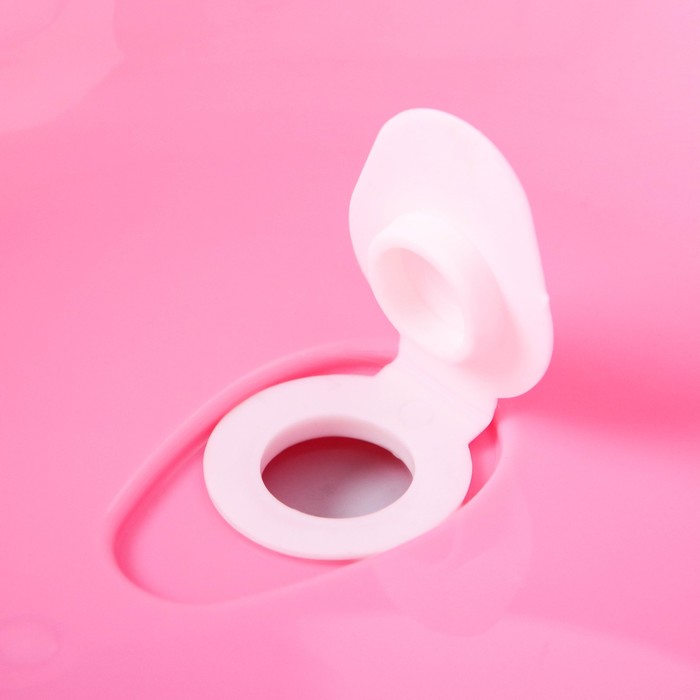 Ванночка со сливом 85 см., Буль-Буль, цвет розовый, ковш МИКС 4407121 (Вид 3)