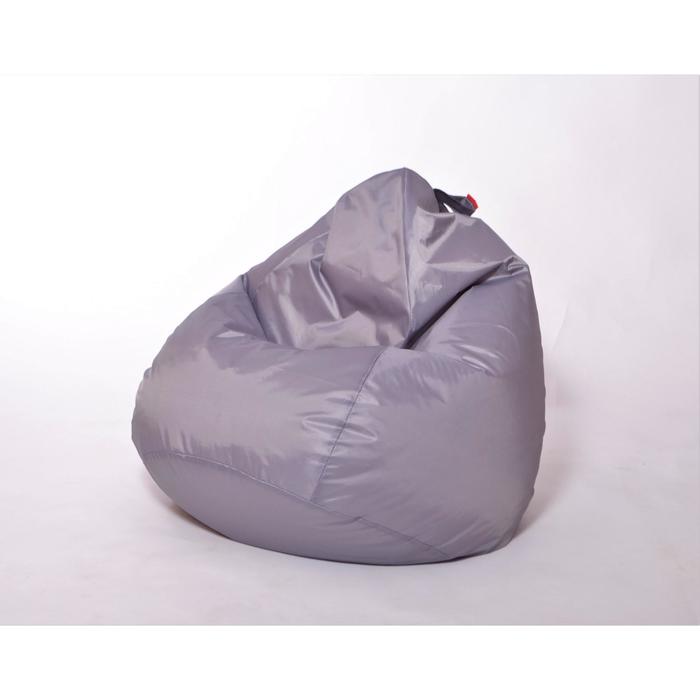 Кресло-мешок «Юниор», диаметр 75 см, высота 150 см, цвет серый   5349309 (Вид 1)