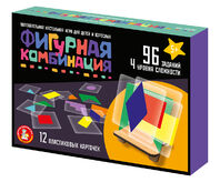 Игра настольная Фигурная комбинация (96 заданий) арт.05251
