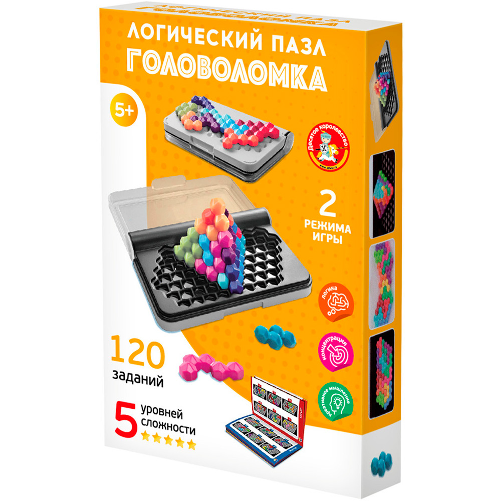 Игра головоломка Логический пазл 3D Учись играя арт.70055