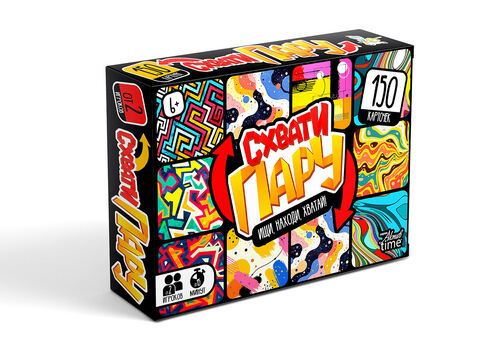 Игра настольная Схвати пару. Ищи, находи, хватай арт.05737