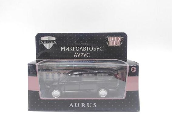 Машина металл аурус арсенал длина 13,8 см, двери, инерц, черный, кор. Технопарк в кор.2*36шт