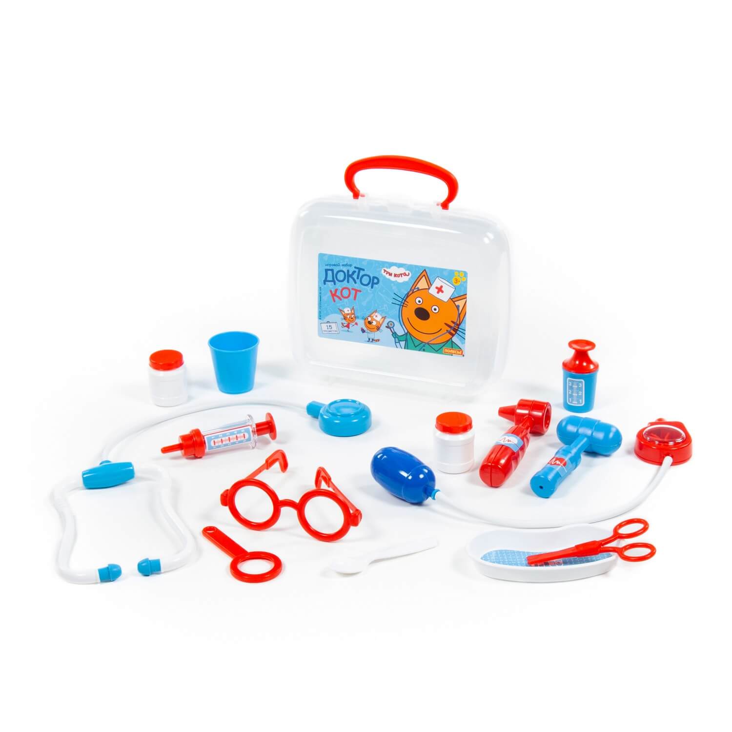 арт 65346, Набор Три Кота Доктор (в чемоданчике)