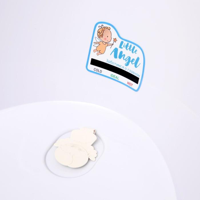Детская ванночка START с термометром и сливом, 35 л., цвет серо-сиреневый 5131339 (Вид 3)