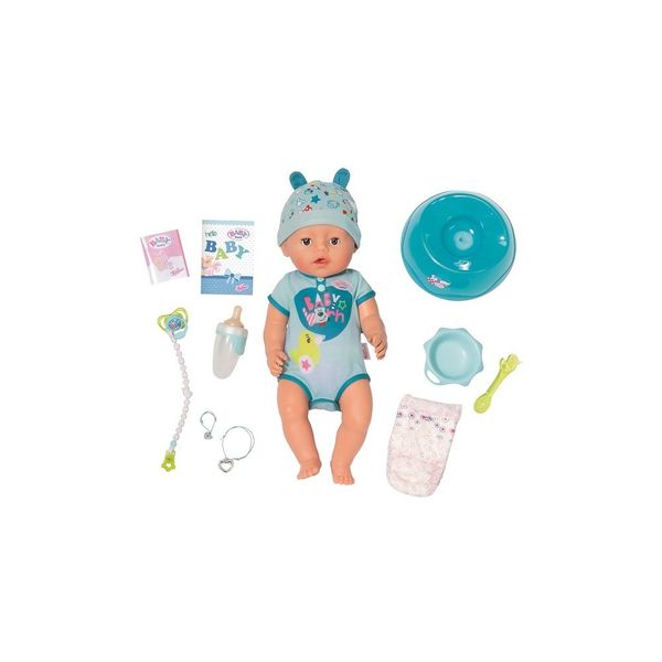 Baby Born Кукла-мальчик Интерактивная, 43 см 824-375