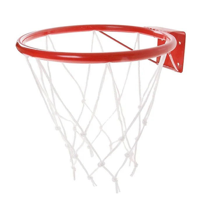 Корзина Баскетбольная №1 D 250мм с упором и сеткой 555-455