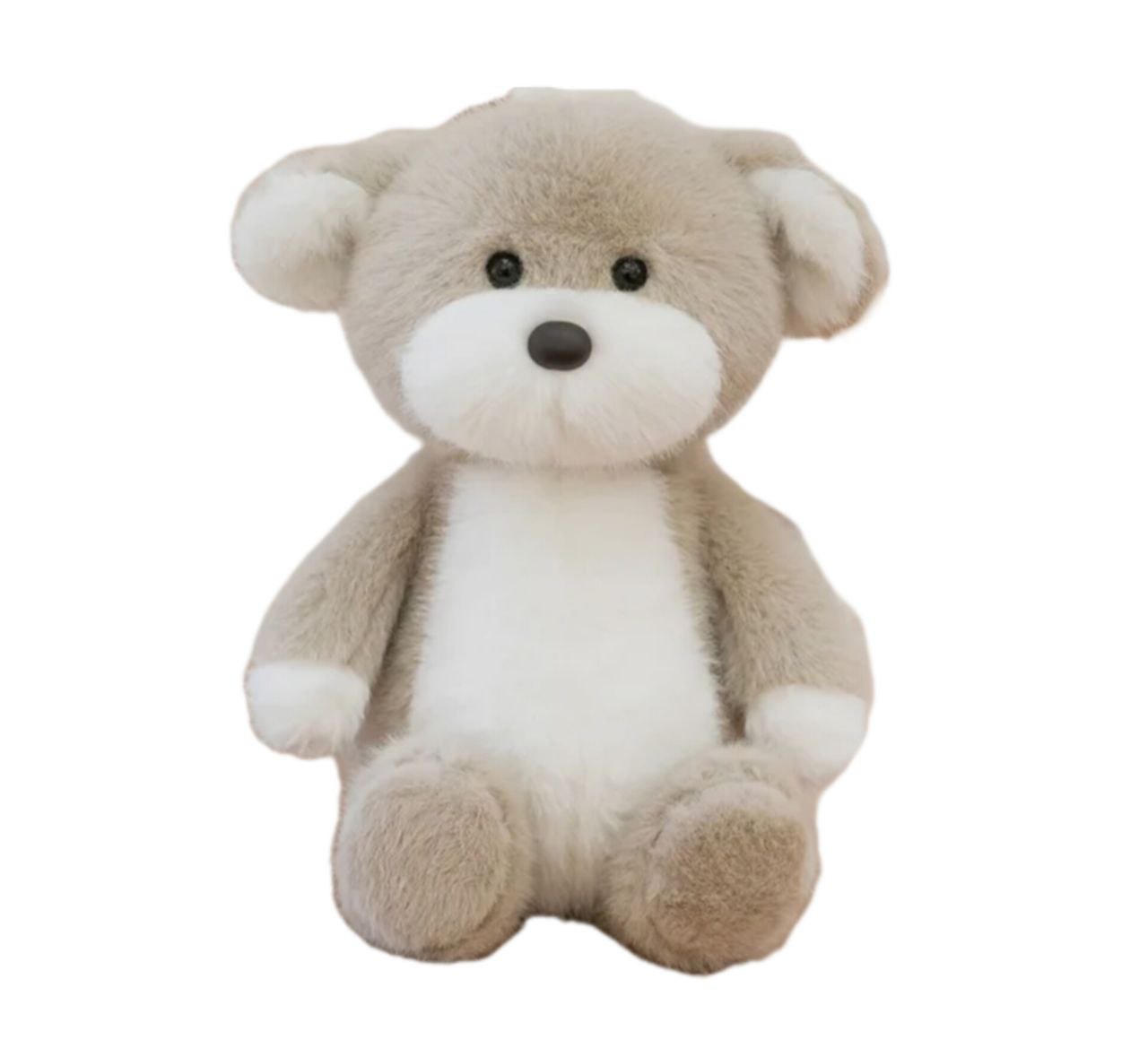 Мягкая игрушка собака, цвет бежевый 30 см