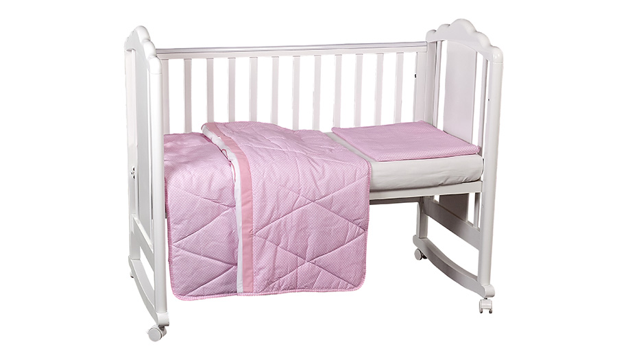 Комплект постельного белья Polini kids Disney Baby Минни Маус, розовый (Вид 3)