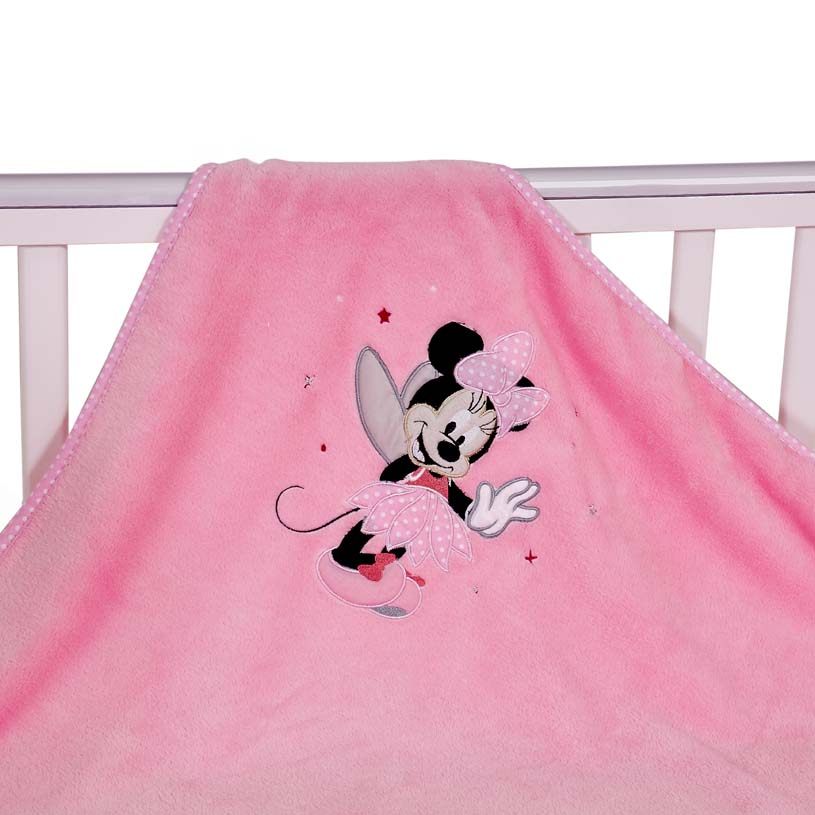 Плед детский Polini kids Disney baby Минни Маус, розовый (Вид 2)