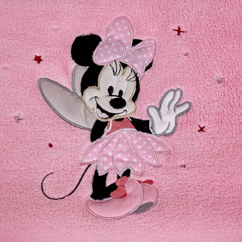 Плед детский Polini kids Disney baby Минни Маус, розовый (Вид 5)