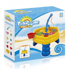 Стол для игр с песком и водой Hualian Toys Рыбалка (38,5х38,5х43,5 см) (Вид 1)