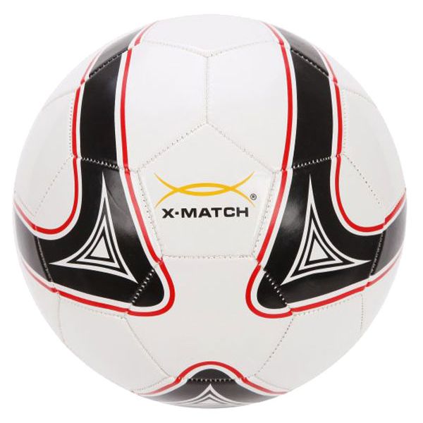 Мяч футбольный X-Match, 1 слой PVC, камера резина, машин.обр.
