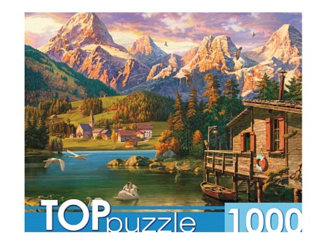 TOPpuzzle. ПАЗЛЫ 1000 элементов. ФТП1000-9942 Доломитовые Альпы