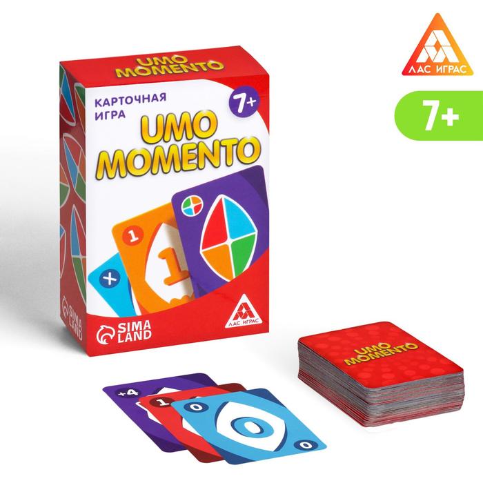 Карточная игра UMOmomento, 70 карт, 7+ 1320761