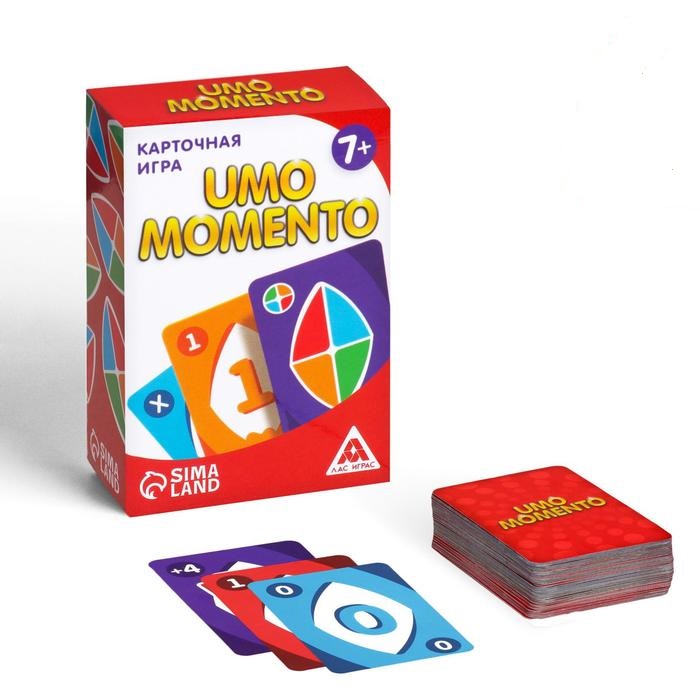 Карточная игра UMOmomento, 70 карт, 7+ 1320761 (Вид 2)