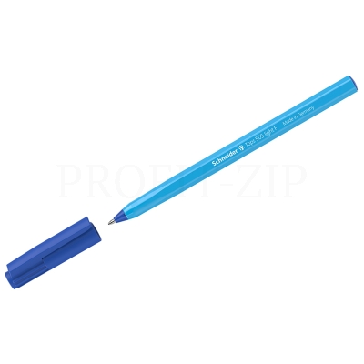 Ручка шариковая Schneider Tops 505 F Light Blue синяя, 0,8мм, голубой корпус (Вид 1)