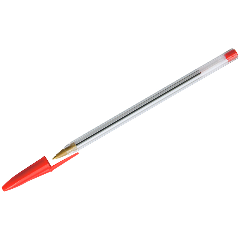 Ручка шариковая OfficeSpace красная, 0,7мм (Вид 1)
