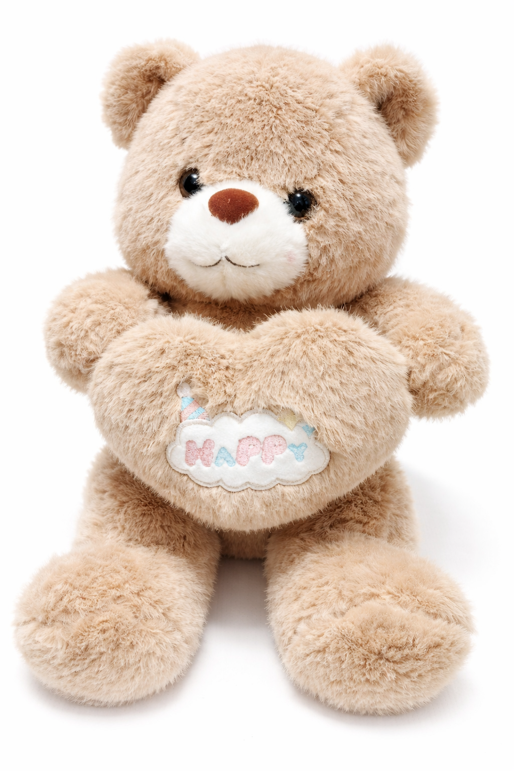 Мягкая игрушка Медведь с сердцем ,цвет коричневый,50см