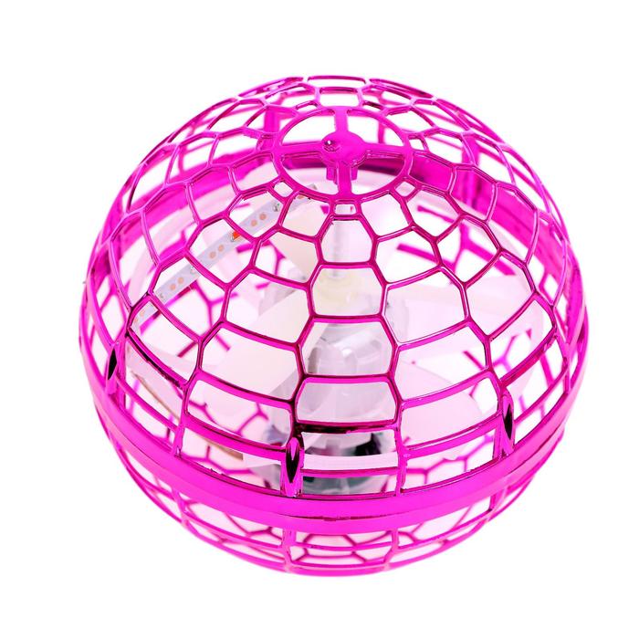Летающий шар, цвет фиолетовый 7295398 (Вид 2)