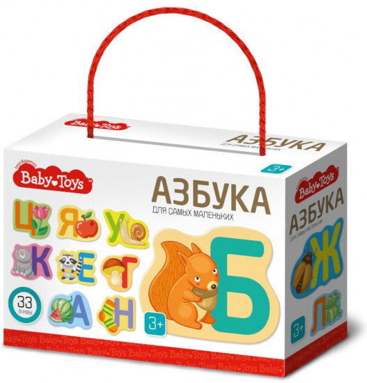 Игра настольная Азбука для самых маленьких Baby Toys арт.04270