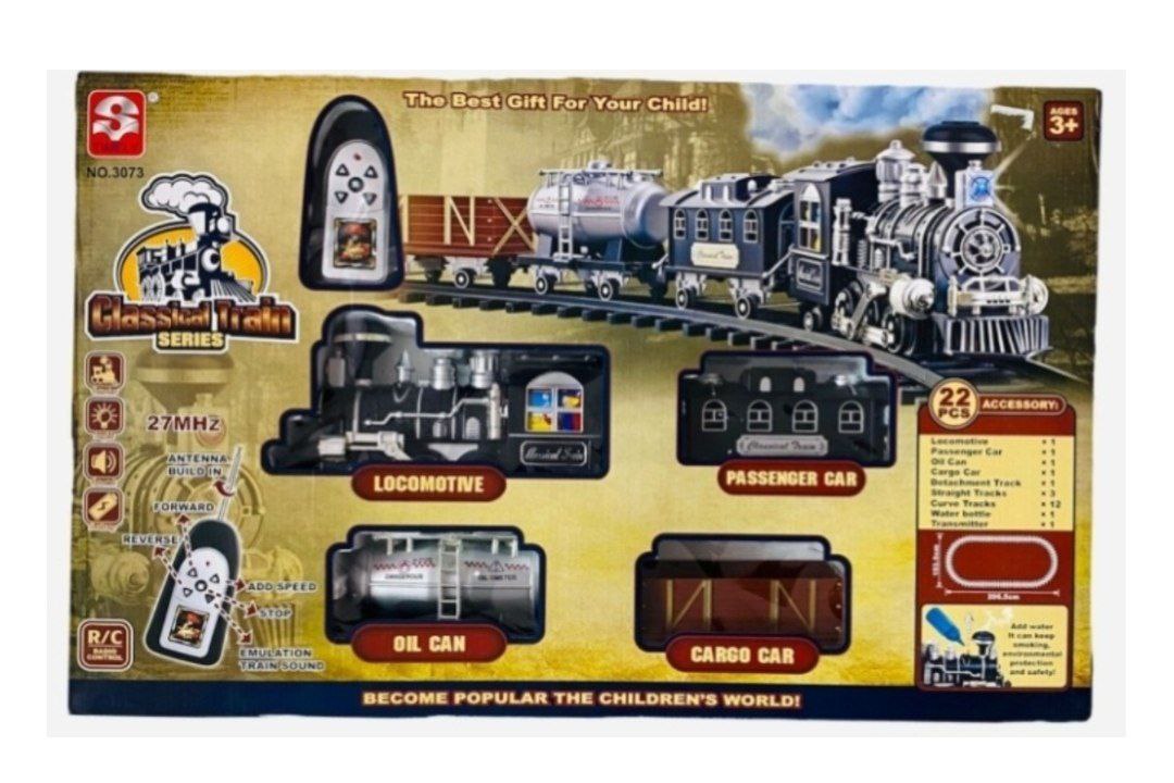 Железная дорога в коробке арт.3073