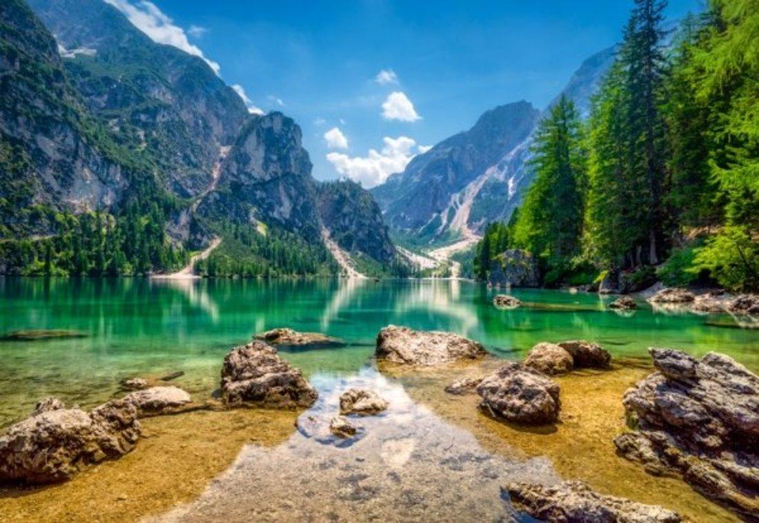 Пазлы 1000 Озеро в горах
