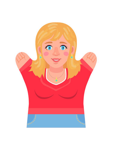 Кукла-перчатка Мама Люда арт.05219