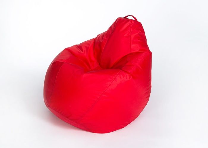 Кресло-мешок Груша средняя, ширина 75 см, высота 110 см, цвет красный, плащёвка   3407895 (Вид 2)