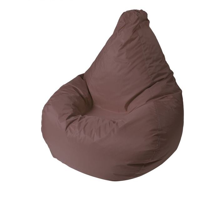 Кресло-мешок Капля S, диметр 85 см, высота 130 см, цвет коричневый Dewspo   1608508 (Вид 2)