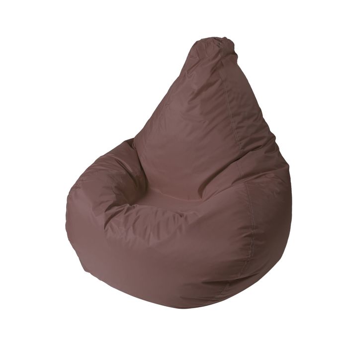 Кресло-мешок Капля S, диметр 85 см, высота 130 см, цвет коричневый Dewspo   1608508