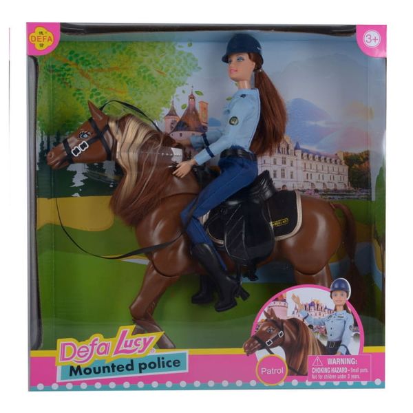 Кукла DEFA Lucy Леди с лошадкой (28,5 см, лошадь, аксесс., в ассорт.) (Вид 2)