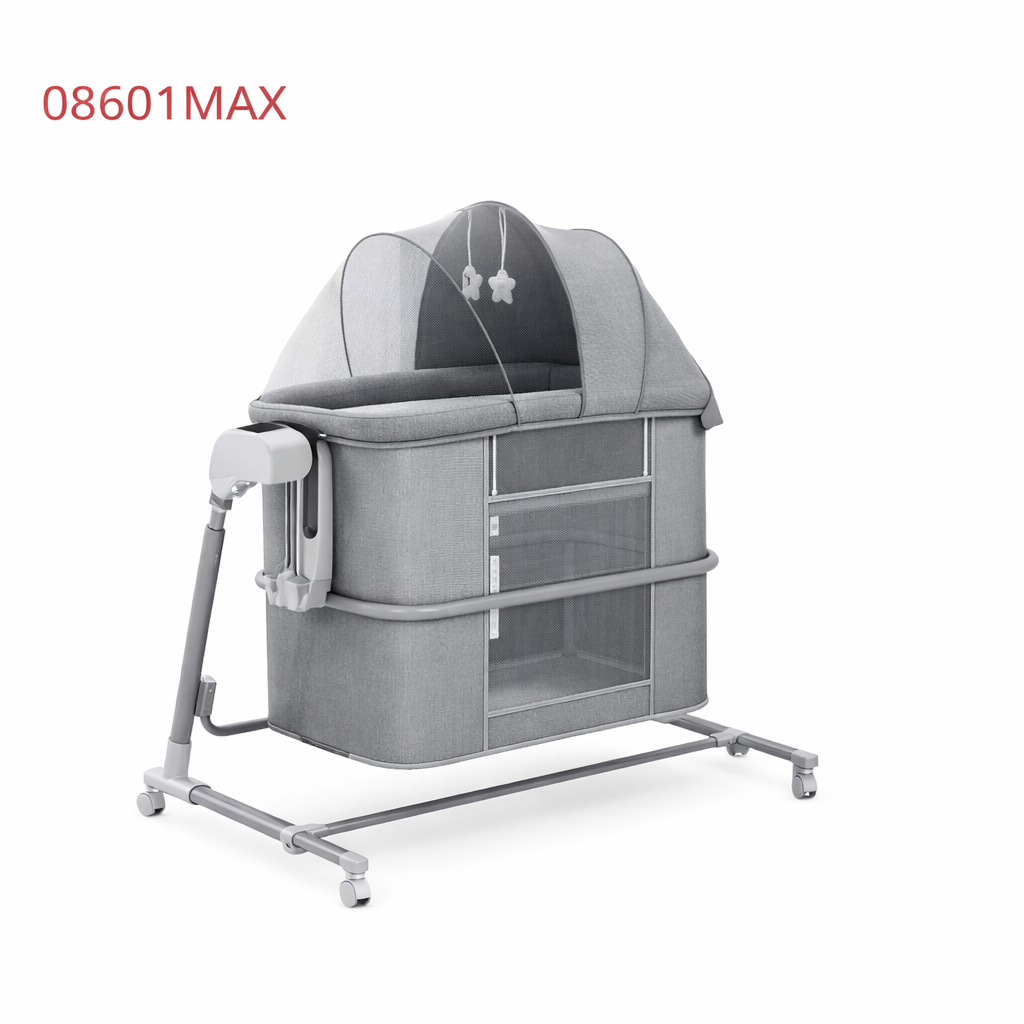 Детская люлька, цвет серый, арт.08601 MAX    TinyTi