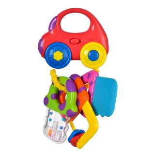 Музыкальная игрушка Машинка с ключиками со светом и прорезывателями (Вид 2)