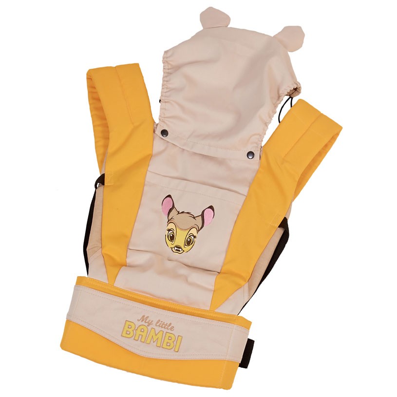 Рюкзак-кенгуру Polini kids Disney baby Бэмби, с вышивкой, бежевый (Вид 2)