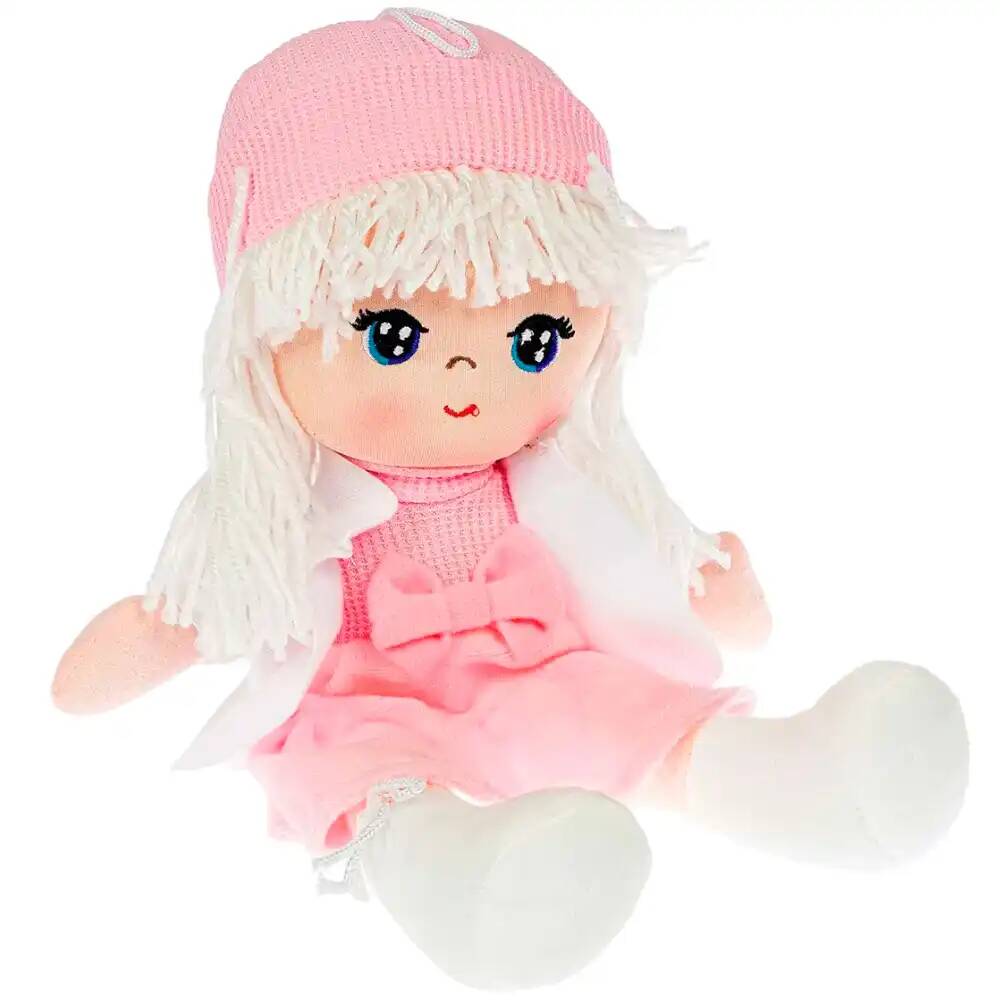 Кукла Oly 26 см Лика-белые волосы мягк. ВВ4996 (Вид 3)