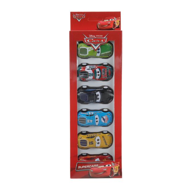 Машина металл тачки набор 7,5 см, 6 шт,в ассорт, кор. Технопарк RR-SET-0203-R (120)