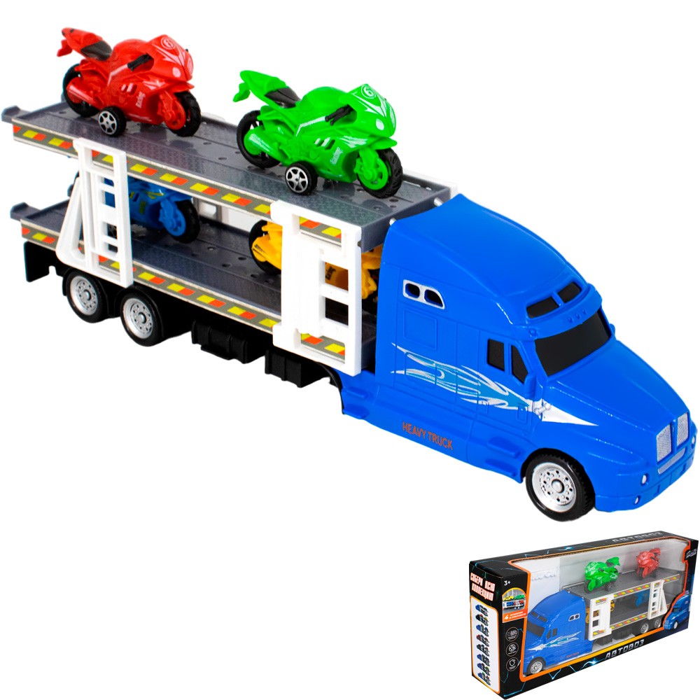 Автовоз инерционный Young Racer MK666-15J в коробке (Вид 2)